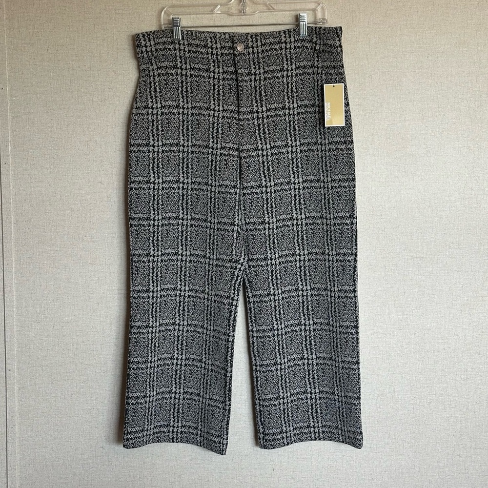 Michael Michael Kors Plaid Cropped Pants